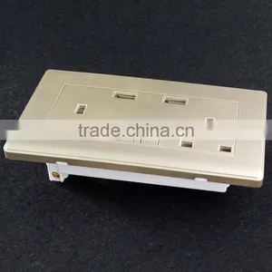 Electrical Multiple Wall Socket and Switch With Usb Port thumbnail-5