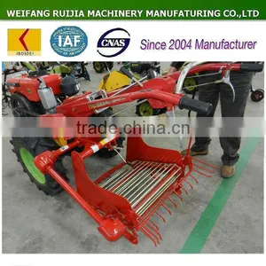 2015 New Made Potato Harvester of Walking Tractors, Air Cooled Diesel Tractor With Single Row Potato Harvesting Machine ! thumbnail-2