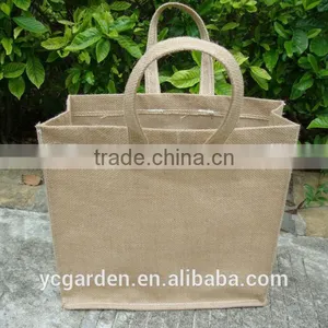 Hessian Jute Pop up Bag thumbnail-6