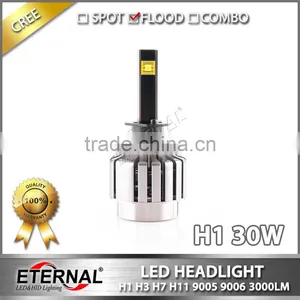 80W H1 H3 H4 H7 H11 9005 9006 Led Replacement Bulb Conversion Kit for Automotive Motorcycle Cars thumbnail-3