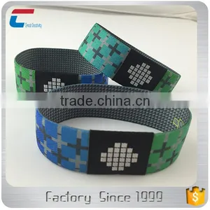 2017 New Style MIFARE Classic 1K 13.56mhz RFID Smart Elastic Wristband For Outdoor Activity thumbnail-2