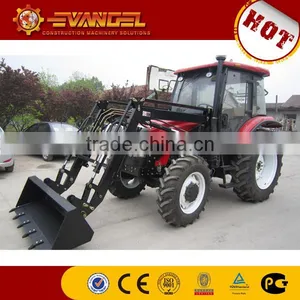 LUTONG 80HP Farm Tractor LT804 With Front Loader thumbnail-1