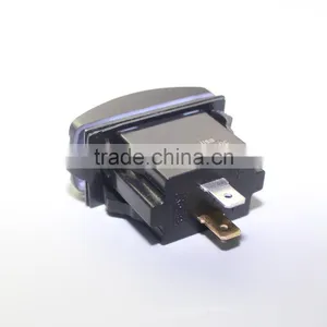Rocker Switch Type USB Socket With 12V LED Lamp thumbnail-3