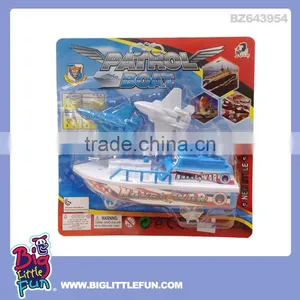 Shooting Plane Toys Pull Line Toy Boat thumbnail-1