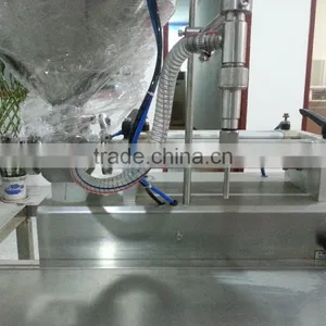 China Factory Semi Automatic Pneumatic Sanitizer Gel Filling Machine With SUS304 or SUS316L on Sale thumbnail-4