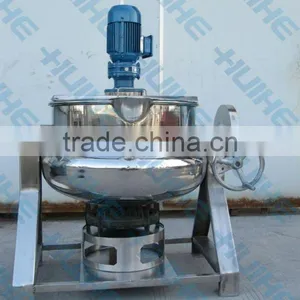 Fire Heating Jacketed Kettle With Mixer thumbnail-1