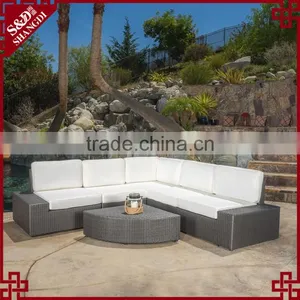 Classical Simple Design Rattan Handcraft Corner l Shaped Chinioti Sofa Set thumbnail-1
