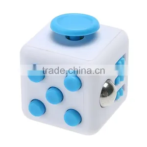 New Relax Fidget Cube Toy, Relieves Stress Cube, Stress Free Fidget Cube thumbnail-1