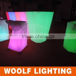 Compliant Rechargeable Colourful Waterproof RGB LED Glowing Bar Chair thumbnail-6