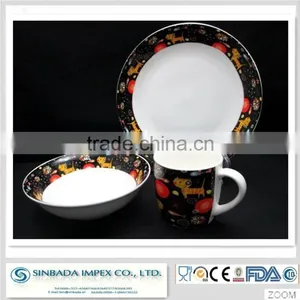 Ceramic Type Janpanses Lovely Fine Children Dinner Set thumbnail-3