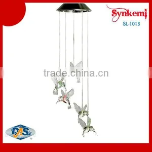 Indoor Bird Decorative Led Solar Wind Chimes Light thumbnail-1
