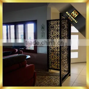 Custom Made Interior Decor Laser Cut Stainless Steel Room Divider Screen thumbnail-3