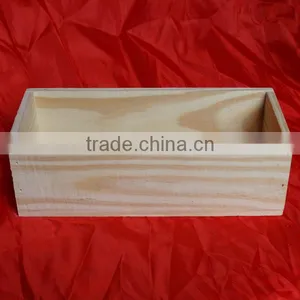 Home Decoration Wooden Storage Box Flower Pots Potted Box thumbnail-1