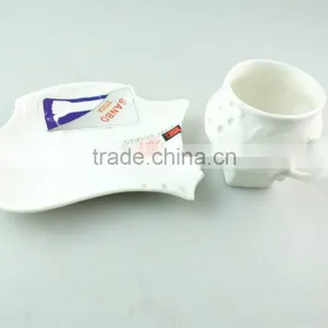 Stock Wholesale Porcelain Coffee Tea Set Tableware Cup and Saucer thumbnail-2