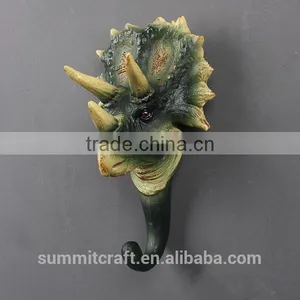 Life-like Resin Decorative Artificial Dragon Wall Mounted Cloth Hook thumbnail-5