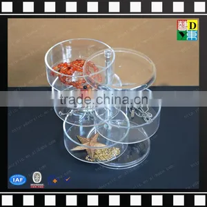 2016 Manufacturer Customize 3/4/5/6 Drawer Acrylic Makeup Organizer Wholesale thumbnail-5