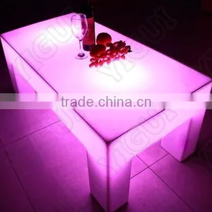 Wireless Battery Remote Bar LED Shining Double Table/ Nice Interactive Multi Touch Table thumbnail-3