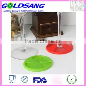Nonslip Cup Mat Silicone Stemware Coaster thumbnail-2
