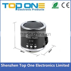 Z12 Portable Cylinder Amplifier Mini Speaker With FM Music Radio Sound HIFI Support USB Micro Line in for SD TF Card MP3 Player thumbnail-2