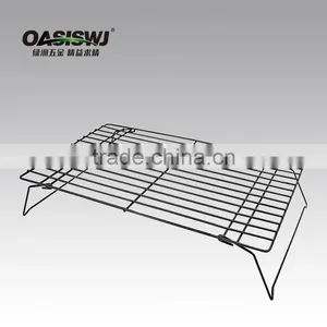 3 Tiers Metal Bread Cooling Rack, Black Wire Cooling Rack thumbnail-2
