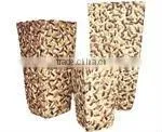 Furniture Water Hyacinth Vase, Zin Linen Pot thumbnail-1