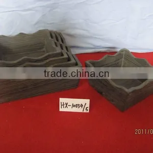 Multifunctional Handmade Flat Base Wooden Tray thumbnail-1