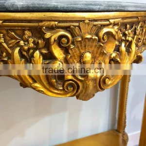 Small Size Console Table Furniture Living Room Set With Mirror Art thumbnail-4