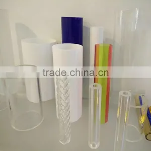 Colored Acrylic Plexiglass Bubble Cast Rod thumbnail-2