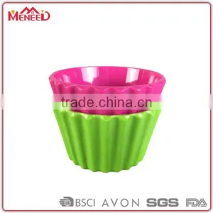 LFGB Non-toxic Frigostable Pink Green Mini Hard Plastic Jelly Cup Ice Cream Cup thumbnail-1
