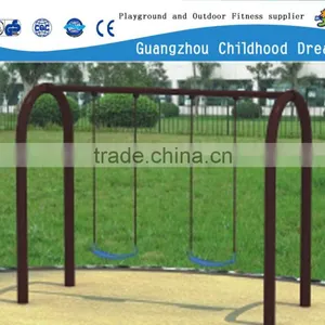 (CHD-897) Hot Sale Outdoor Garden Galvanized Swing Sets thumbnail-1