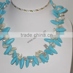 Blue Turquise Necklaces thumbnail-1