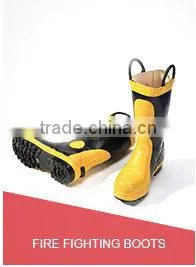 Fireman Firefighter Steel Toe Rubber Foot Protected Recuse Safety Shoes Rubber Preventing Hurt Boots Working Boot thumbnail-1