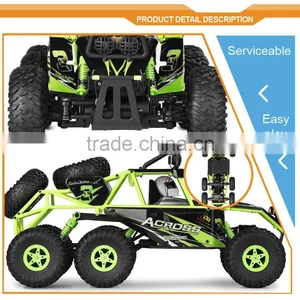 2.4G 1/18 Six Drive Desert Victory-hawk Hbx rc Car Body thumbnail-3