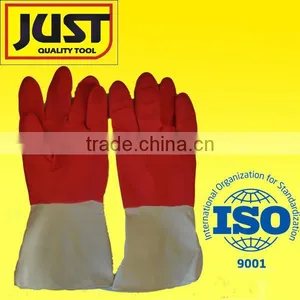 Flock Lined Latex Household Glove thumbnail-1