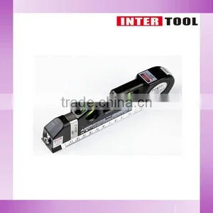 4 in 1 New Multi-Functional Measuring Tools Spirit Level Measure Tape Ruler Laser Detector thumbnail-4