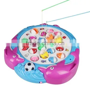 Dongguan Toys Electronic Fishing Toys Set With Music and Bright Light for Early Educational Kids Boys Girls 3 Years Old and Up thumbnail-1