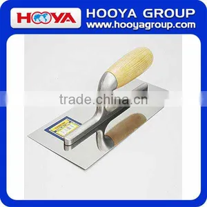 280*125mm Plastering Bricklaying Trowel With Wooden Handle thumbnail-1