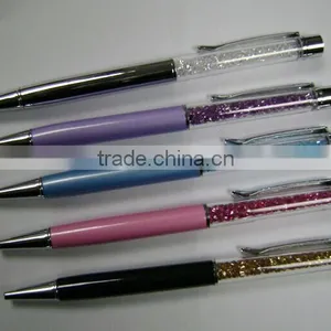 Factory Sale !!! Competitive Price Metal Crystal Diamond Ball Pen/promotional Ball Pen thumbnail-1