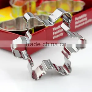 Christmas Set Gingerbread Man Cookie Cutter Stainless Steel Commercial Beard Cookie Cutter thumbnail-1