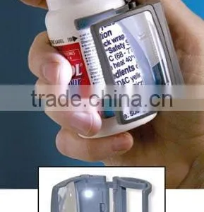 Led Magnifier Pill Bottle Magnifier With Light Mail Order Products Lighted Magnifier /best Promotion Product for Medicine thumbnail-1