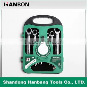 7PCS Mirror Ratcher Composite Wrench With High Quality thumbnail-1