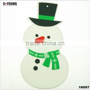 16006 Snowman Shape Silicone High Temperature Heat Insulation Mat Kitchenwares Silicone Mat Flexible Silicone Heating Mat thumbnail-2