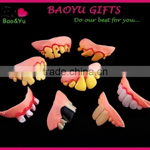 Halloween Party Fake Teeth PVC Fake Teeth Props Fake Teeth thumbnail-2