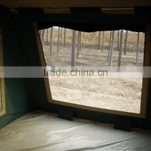 Outdoor Sports 4WD Waterproof Cotton Canvas Fabric Camping Trailer/Car Trailer Tent for Camping thumbnail-6