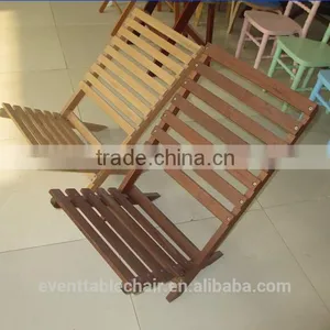 Wholesale Outdoor Patio Garden Furniture Wood Folding Slat Chair thumbnail-1