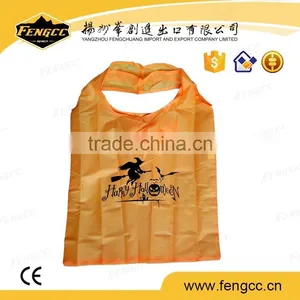 2016 Hot Sale Halloween Promotion Printed Polyester Foldadble Shopping Bag thumbnail-3