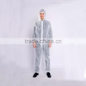 Disposable Nonwoven Coverall With Hoods thumbnail-2