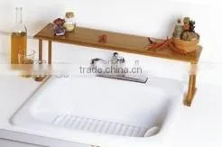 Practical Bamboo Bathroom Products, Mini Bamboo Bathroom Rack Holder thumbnail-2