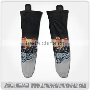 Custom Design Full Printed Wholesale Hockey Socks thumbnail-2