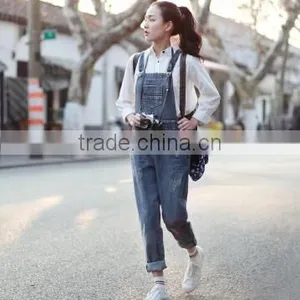 Bib Pants/suspender Trousers/ Trousers With Braces/Denim Overalls thumbnail-1